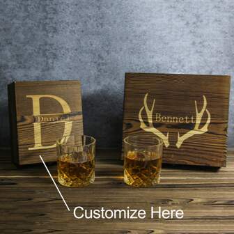 Personalized Whiskey Glass Set With Wooden Box, Whiskey Stone Set, Groomsmen Gift, Best Man Gift, Boyfriend Gift, Whiskey Gifts For Him Dad Multi-Functional, Space-Saving, Reusable, Easy To Clean Exquisite, Stylish, Vintage, High-Quality, Contracted Custom, Personalized, Unique Ideal Gifts For Him Her For Anniversaries, For Valentine's Day, For Mother's Day, For Birthdays, For Children's Day, For Father's Day, For Graduation, For Weddings, For Housewarming Living Room, Office, Tea Room, Home, Dining Room, Bedroom,Home Refresh,Multi-Functional,Durable,Ornamental,Reusable,Exquisite,Stylish,High-Quality,Colorful,Modern,Custom,Personalized,Unique,Ideal Gifts For Him,Ideal Gifts For Her,Boyfriend,Dad,Girlfriend,Mom,Family,Friends,Tea Room,Home,Garden,Office,For Anniversaries,For Valentine's Day,For Mother's Day,For Birthdays,For Father's Day,For Graduation,For Weddings,For Housewarming