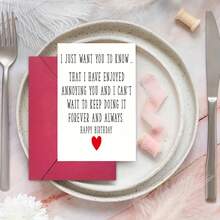 1pc. Fun And Meaningful Card! The Perfect Gift For Your Bestie. Birthday Card. Bestie Party Card. Small Business Supplies. Thank You Card. (Random Color Envelope Included) - 2# - View 5