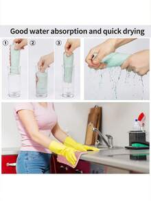 Bộ 5/10/15 khăn lau bếp và khăn lau bát đĩa 9,4" * 9,4" Khăn lau bát đĩa nhỏ để rửa bát đĩa Khăn lau bát đĩa để nấu ăn hàng ngày Nướng - Màu sắc ngẫu nhiên, Nhà bếp, Phòng tắm, Nhà cửa, Đồ dùng gia đình - Nhiều màu - Xem 3