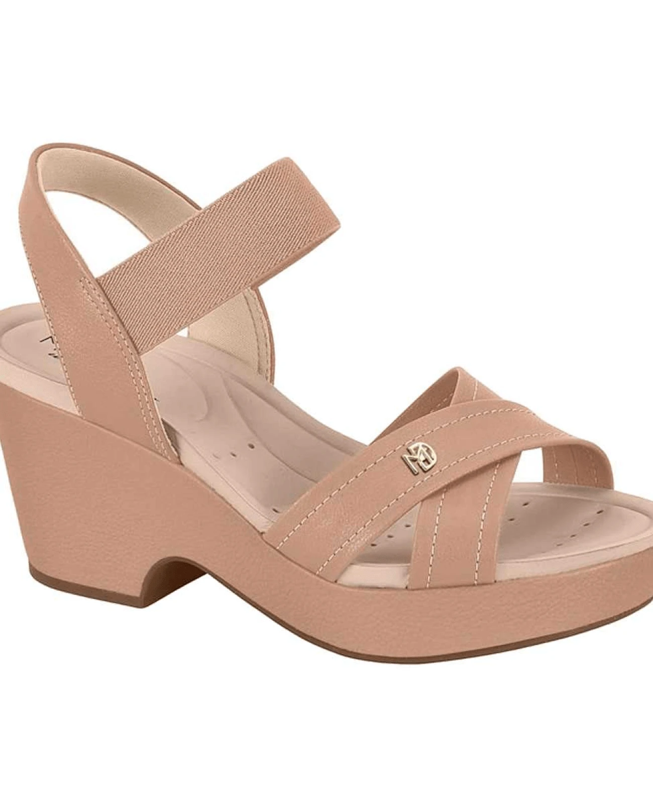 Modare Comfort Women's Lightweight High Heel Platform Sandal - 米色 - 查看 1