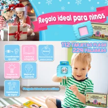 Toys Learning Cards Reading Spanish 224 Words - 粉色 - 查看 8