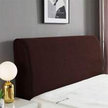 1 件装玉米绒纯色格子床头板套、包、收纳袋、储物袋 - 多色 - 查看 15