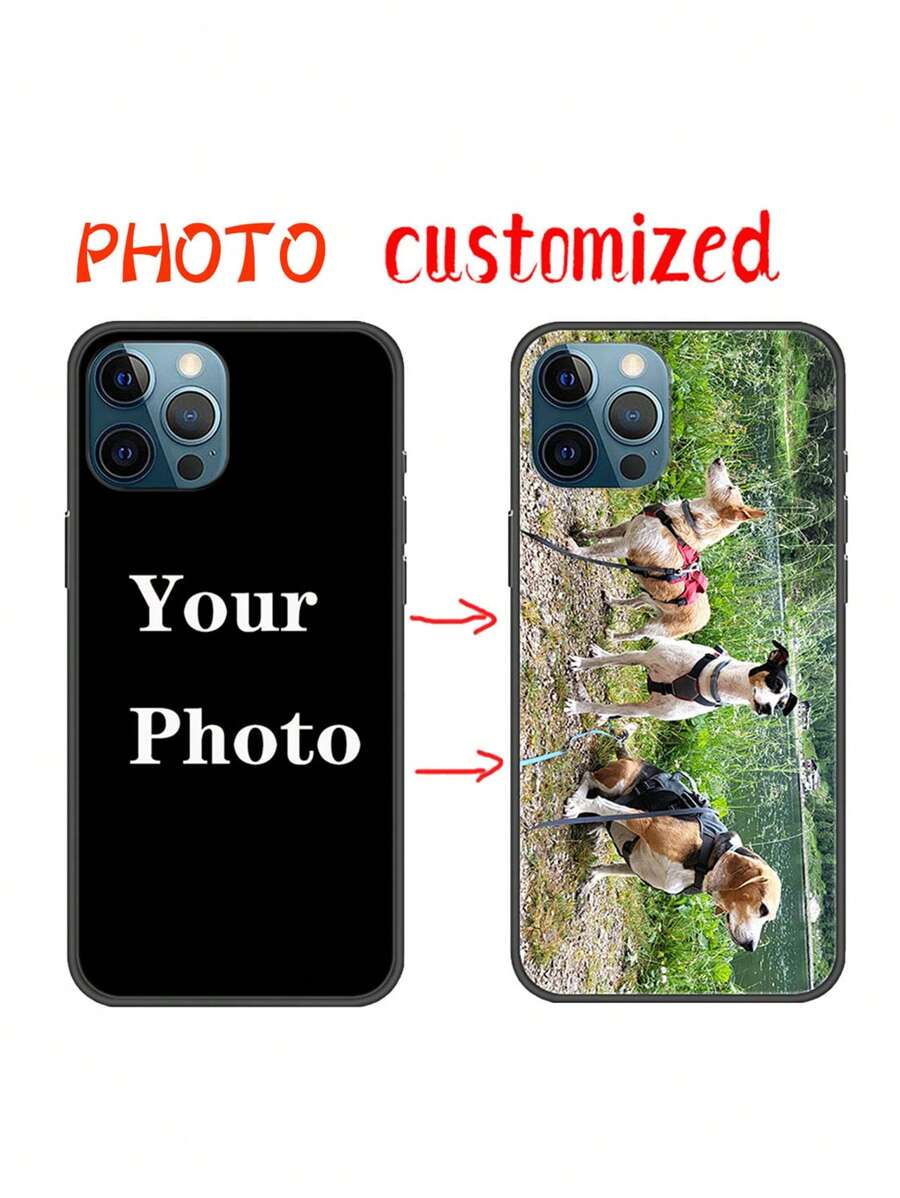 Customized Phone Case - Creative Gift, TPU Soft Shell, Anti-Drop Stylish, Colorful, Cute, Contracted, Matching Phone Cases, Customized Ideal Gifts For Him, Ideal Gifts For Her Boyfriend, Girlfriend, Family, Friends, Grandparents, Couple, Pet Lovers For Anniversaries, For Graduation, Colorful, Vintage, Cute, Contracted, Funny, Custom, Personalized, Unique, Customized, Ideal Gifts For Him, Boyfriend, Girlfriend, Family, Friends, Grandparents, Couple, For Anniversaries, 2025 Halloween Accessories