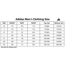 Adidas Men's OTR B TEE Knitted Collarless Short Sleeve T-Shirt TIK7436 - White - View 6