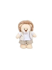 Jungle Bear 20 Cm For Boys (Lion) - For Niches And Decorations - Séc màu be - Xem 1