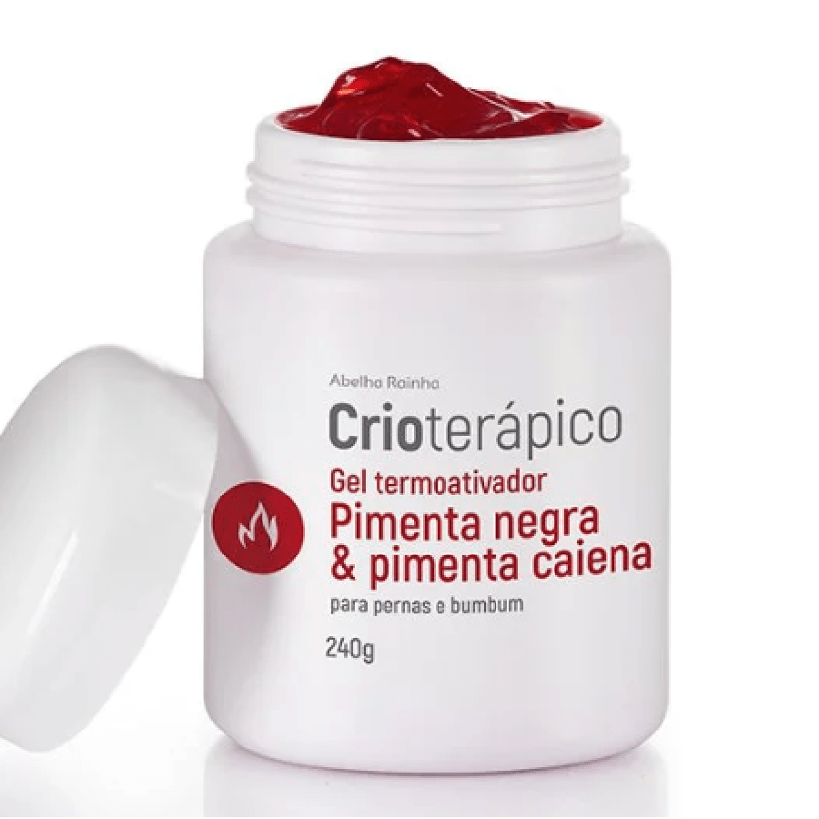 QUEEN BEE CRYOTHERAPY THERMOACTIVATING GEL BLACK PEPPER AND CAYENNE