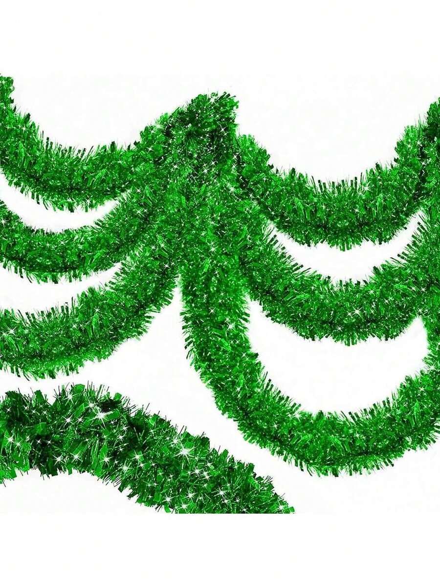 1 ชิ้น/2 ชิ้น กิ๊บติดผมกระจุกตกแต่งคริสต์มาสโลหะประกายวอดด์ยาวสำหรับ