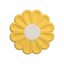 1/6pcs Flower Design  Coaster Mini Coaster,Silicone Portable Durable Cute Cup Mat ,Kitchen Table Heat-Resistant Coasters And Thick Insulation Pads,5 Colors Flower Design Anti-Slip Silicone Coaster  Set For Home Decor Tabletop Protection Suitable For Kinds Of Cups, 3.74 Inches , Creative  Cup Coaster For Dining Table