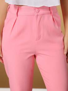 Women's Pants/Tailored Pants/Basic Pants/Elegant Pants/Skinny Pants/Blogger Pants/Fashion Pants - 粉色 - 查看 6