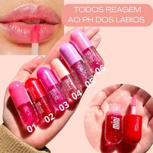 Lip Oil Color Change PH Lip Tint Moisturizer  Moon And Snow - 06 - View 4