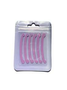 6 件/套睫毛提升棒丝带套装，可重复使用睫毛提升垫睫毛提升工具，睫毛烫发硅胶垫片覆盖条，睫毛延长辅助工具，软垫硅胶烫发带睫毛提升补偿器，睫毛胶带化妆美容工具（4 种颜色） - 彩色 - 查看 14