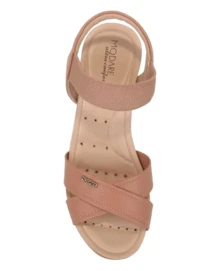 Modare Comfort Women's Lightweight High Heel Platform Sandal - 米色 - 查看 4