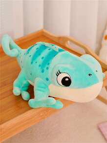Halloween Realistic Color-Changing Chameleon Plush Doll Stuffed Doll, Birthday Gift For Girlfriend, Boyfriend, Friends, Home Decor Cushion, Soft Comfortable Material, Creative Halloween, Chameleon, Pascal, Halloween, Chameleon, Pascal, Chameleon, Pascal, Rapunzel - Multicolor - View 14