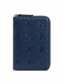 TAOMICMIC 全新多功能 PU 皮革护照夹，带拉链，时尚潮流防盗卡槽旅行证件收纳袋旅行用品旅行收纳袋旅行用品旅行钱包护照夹护照钱包海滩度假包夏季圣诞假期