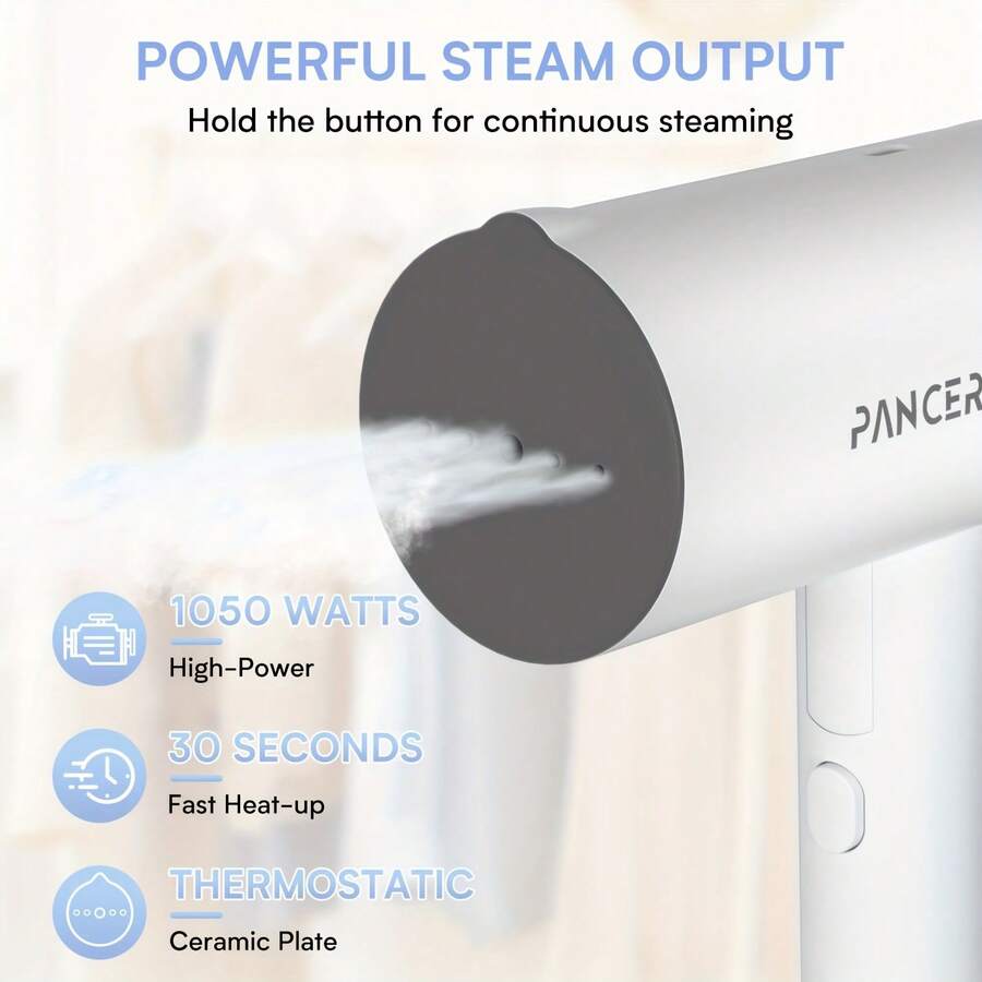 PANCERKA PANCERKA 1PC Portable Handheld Clothes Steamer 1050W