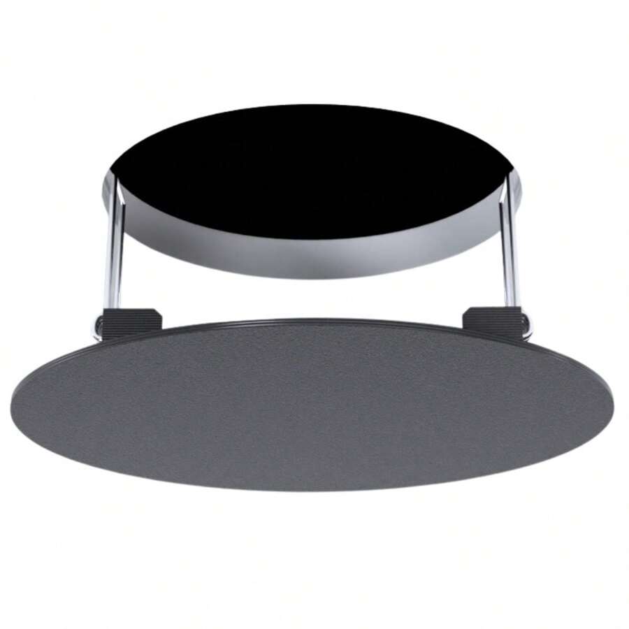 Blind Cover Round Mirror Recessed Plate For Ceiling Lamp Cutout - ARTBOX3D - 黑色 - 查看 1