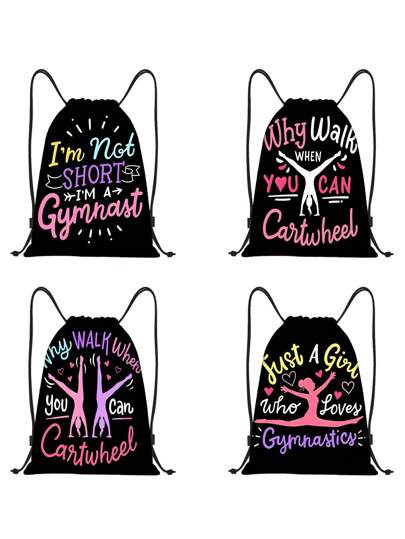 Funky Sports Bag Double Handle Letter Print Travel Gym Bag Mini Duffle Bag Women Man Child's Christmas Gifts Essential Vacation Beach Summer Waterproof Lightweight Large Capacity Portable Accessories Sport Bag For Sports For Fitness For Exercise Travel Bag For Vacation For Women For Men Travel Essential Durable Yoga Bag