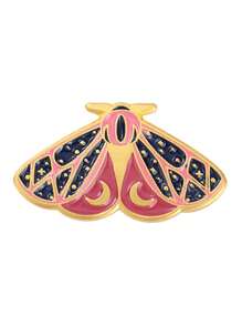 5 件，蝴蝶胸针昆虫华丽金属徽章围巾扣制服领针飞蛾原创奖章 - 彩色 - 查看 15