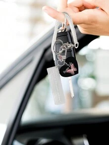 1 móc khóa hình Graffiti Acrylic dễ thương, có in hình và chữ, quà tặng cho thú cưng, bạn bè, cha mẹ, cặp đôi. - Nhiều màu - Xem 7