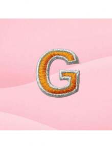 1 Piece Embroidery A To Z English Letters Stick On Small Size Cloth Colorful Dress Decoration DIY Name Stickers - As Photo - View 8