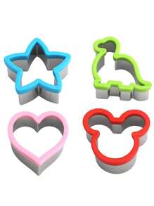 1 pieza cortador de pan con diseño de dinosaurio - Verde - Ver 11