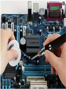 510 螺纹电池笔烙铁焊接套件，可调电压，便携式设计，带 510 螺纹充电器，小巧、迷你、有趣、室内外使用，非常适合 DIY 项目、球棒、维修