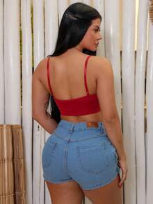 Short Saia - Azul - Visão 5