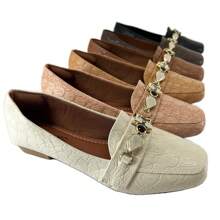 Reptilian Moccasin 778 KIKIVE - 藕粉色 - 查看 1