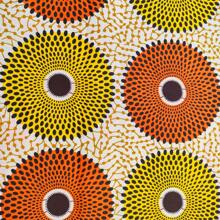 6 件 44x55 厘米安卡拉风格非洲蜡染布，带有各种几何印花，色彩鲜艳，适合家居装饰、工艺品和 DIY 拼布 - 44x55cm(17.32x21.65Inch) - 查看 9