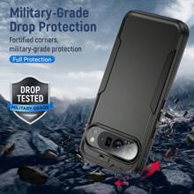 Rugged PC Protective Case Compatible With  PIXEL 9 Pro/Pixel 9/Pixel 8/Pixel 7A, Military-Grade Shock-Proof - Pink - View 6