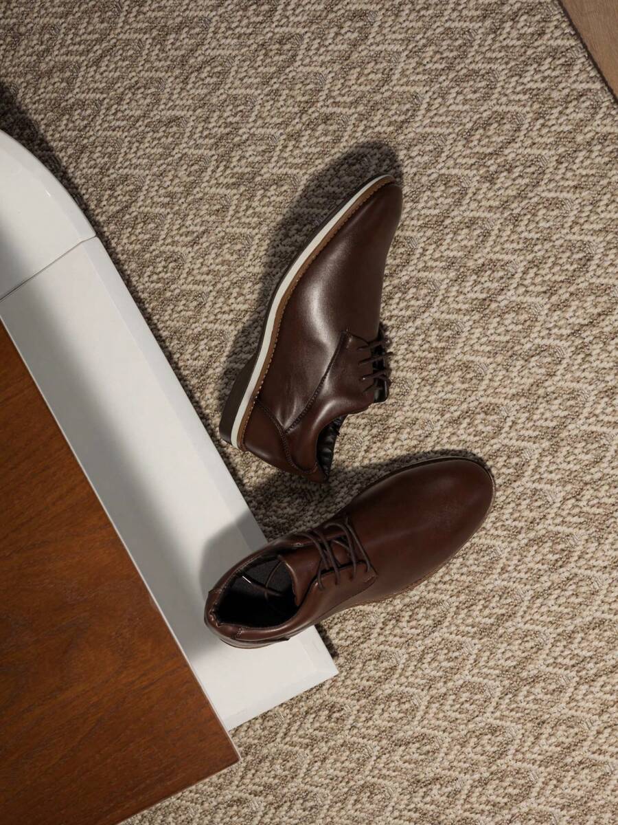 Men's Dress Shoes Comfortable And Stylish For Work And - rượu mạnh - Xem 1