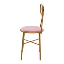 Butterfly-Shaped Vanity Chair, Dining Chair, Makeup Chair, Butterfly Backrest Chair Bedroom Makeup Chair - 粉色 - 查看 8