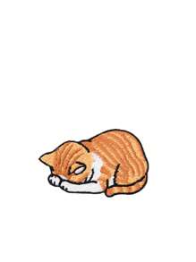 1 件可爱猫咪刺绣熨烫布贴 衣服补丁贴纸 小巧 DIY 修补破洞装饰 - as photo - 查看 5