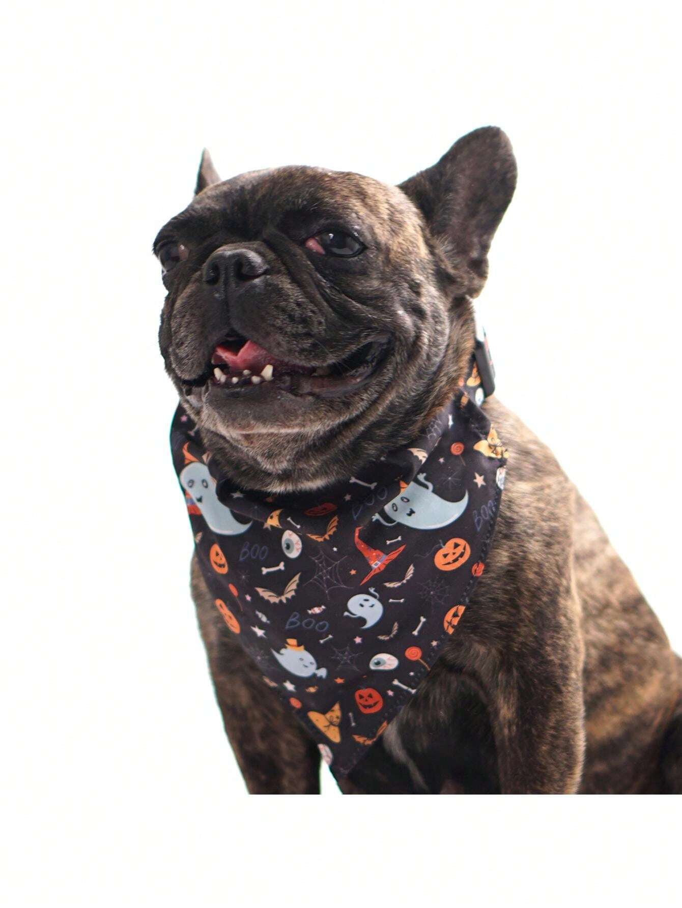 New Pet Supplies Halloween Dog Bandana Bib Collar, Cat Scarf Bibs for