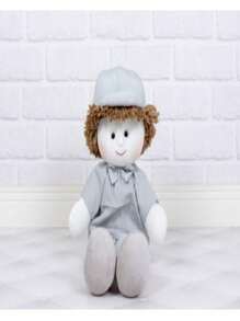 Trio De Boneco Luiz Para Nichos E Decorações 3pçs