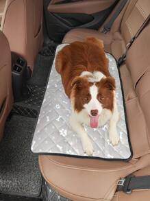 1pc Oxford Cloth Printed Waterproof Pet Sofa Cover Mat, Suitable For Indoor Sofa, Outdoor Traveling, Car Seat And Kennel Use