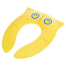 1 pieza Asiento plegable portátil de inodoro para bebé/niño pequeño, tapa de inodoro reutilizable para entrenamiento de ir al baño para uso diario