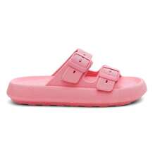 Men's Cloud Flip Flops Slide Sandal Two Straps Comfortable Birken Buckle - Pink - View 2