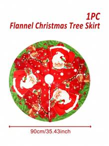 1 Pieza Falda para árbol de Navidad, Diseño de Papá Noel y Renos, Decoraciones Navideñas, Decoraciones Festivas para Fiestas, Decoraciones para Árbol de Navidad, Decoración del Hogar, Decoración Navideña, Regalo de Navidad, Adorno Navideño, Decoración para Sala de Estar, Decoración de Año Nuevo 2026