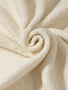 EAVA Women's Winter French-Inspired Elegant High-Neck Sweater Vest Retro Old Money Style Loose-Fit Casual Versatile Sleeveless Knit Sweater Vest