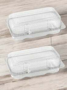 50 Rectangular Packaging For Sweets And Savory Snacks Model BP10 Ideal For Storing And Serving Small Portions Of Sweets And Desserts - 彩色 - 查看 1