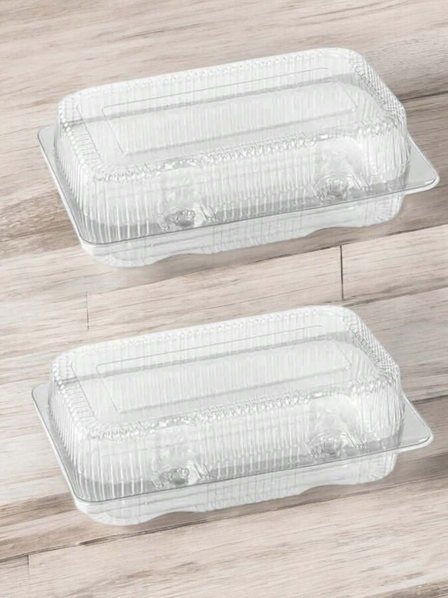 50 Rectangular Packaging For Sweets And Savory Snacks Model BP10 Ideal For Storing And Serving Small Portions Of Sweets And Desserts - 彩色 - 查看 1