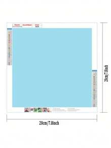 1 件钻石画惊喜礼物 - DIY 手工 5D 钻石艺术画，适合老年人，全钻，墙壁装饰 - 彩色 - 查看 4