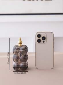 1 件形牙签筒容器、牙签、牙线和清洁棉签收纳盒，适用于万圣节、圣诞节、婚礼派对 - 彩色 - 查看 2