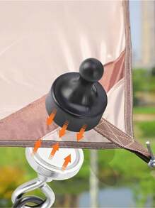 2pcs/1pc 帐篷带强磁挂钩，磁扣，户外挂钩灯座，露营配件