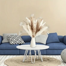 27/90pcs Boho Chic Dried Pampas Grass Bouquet - Perfect For Weddings, Home & Office Decor | No Power Needed, Featherless, Valentine's Day, Gift Gifts Birthday Graduation,Fall Decor,Autumn