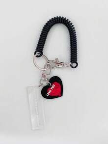 1 móc khóa hình Graffiti Acrylic dễ thương, có in hình và chữ, quà tặng cho thú cưng, bạn bè, cha mẹ, cặp đôi. - Nhiều màu - Xem 3