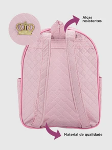 Baby Backpack Maternity Boy Girl With Bottle Pocket - 淺粉色 - 查看 4