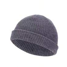 Sombrero de cubo de punto, gorra de punto casual para hombres, atuendo de otoño/invierno, verano, playa, vacaciones - A - Ver 13