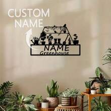 1pc Personalized Garage Metal Sign,Custom Workshop Sign,Garage Metal Wall Sign,Garage Decor,Auto Workshop Sign,Gift For Car Enthusiasts, Valentine Day, Valentine Day Decor